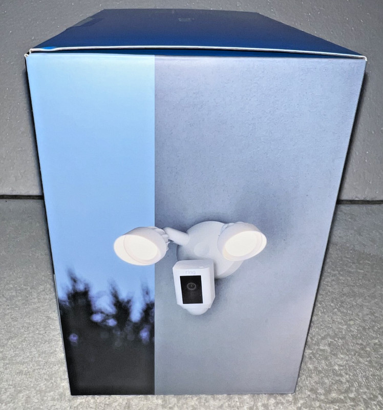 RING WIRED FLOODLIGHT CAM PLUS 1080P **NEW** gallery