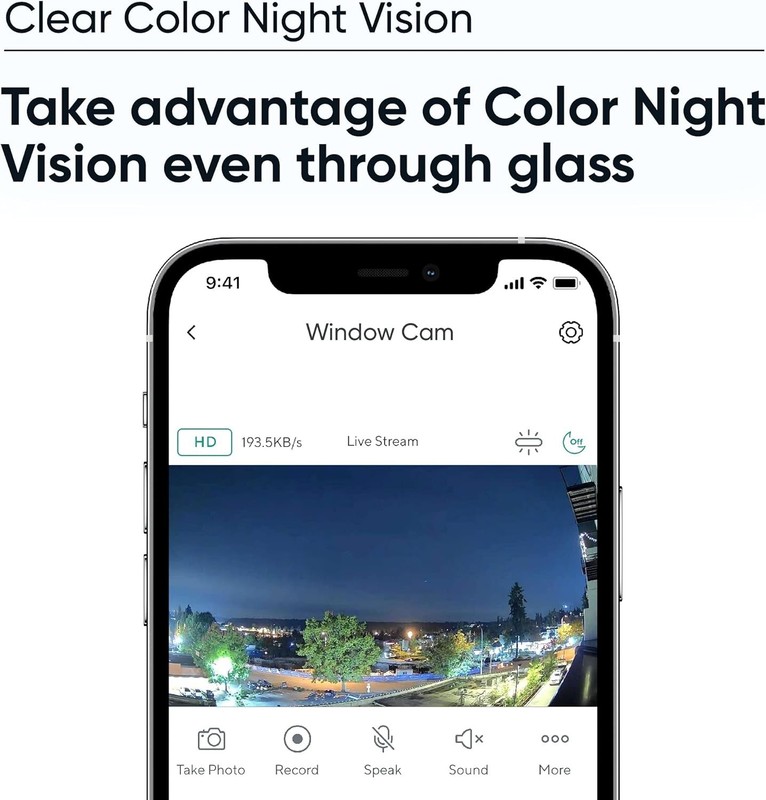Compact Window Mount for Cam OG, v3, v3 Pro, v4 - Perfect for Color Night Vision gallery