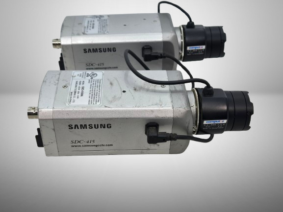 [LOT OF 2] Samsung SDC-415 CCTV Day/Night Camera FOR PARTS FAST FREE SHIPPING c