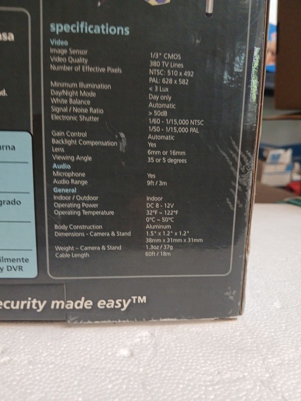 Swann PNP-90/TL Home Indoor Security Camera Kit NEW Sealed Audio FREE SHIPPING gallery