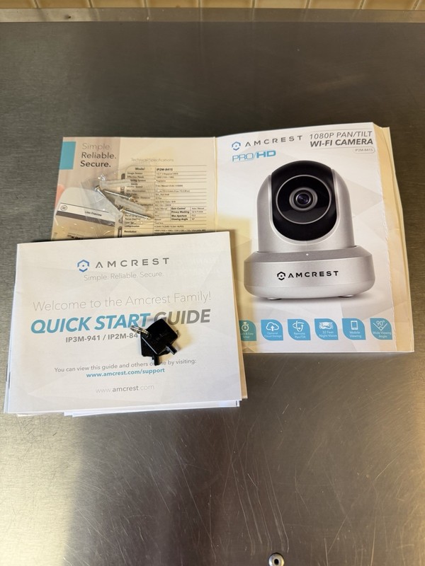 Amcrest IP2M-841S 1080P WiFi Pan Tilt Security Cameras - X2 gallery