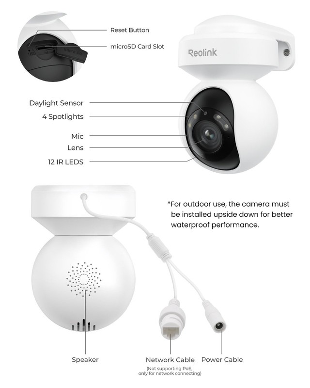 4K Outdoor Plug-in WiFi 6 Security Camera, PTZ Camera for Home Security, Wi-F... gallery