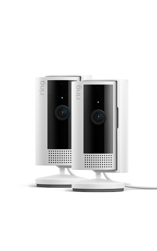 2x Ring Indoor Camera 2nd Gen Security Cam 1080p HD Video White – NEW !!