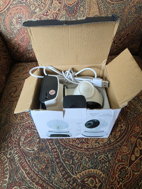 Smart Home HD WiFi IP Indoor Camera Night Vision Motion 2-Way Audio microSD gallery