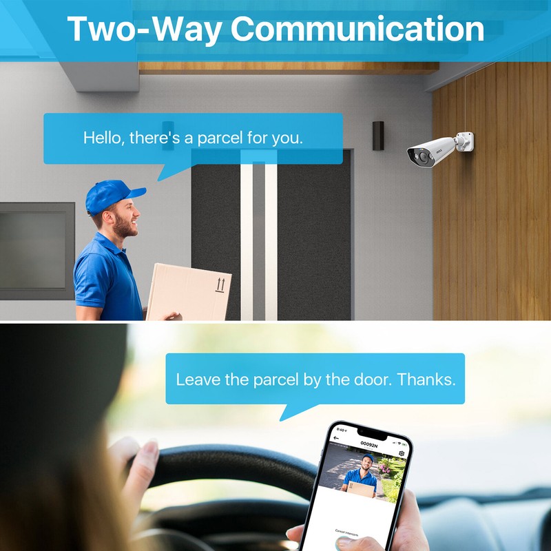 ZOSI 16CH 4K NVR 8MP POE Security Camera System 4TB Color Night Vision AI Motion gallery