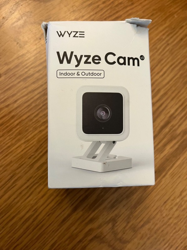 WYZE Cam v3, 1080P HD WiFi Wired Indoor/Outdoor Home Security Camera - White gallery