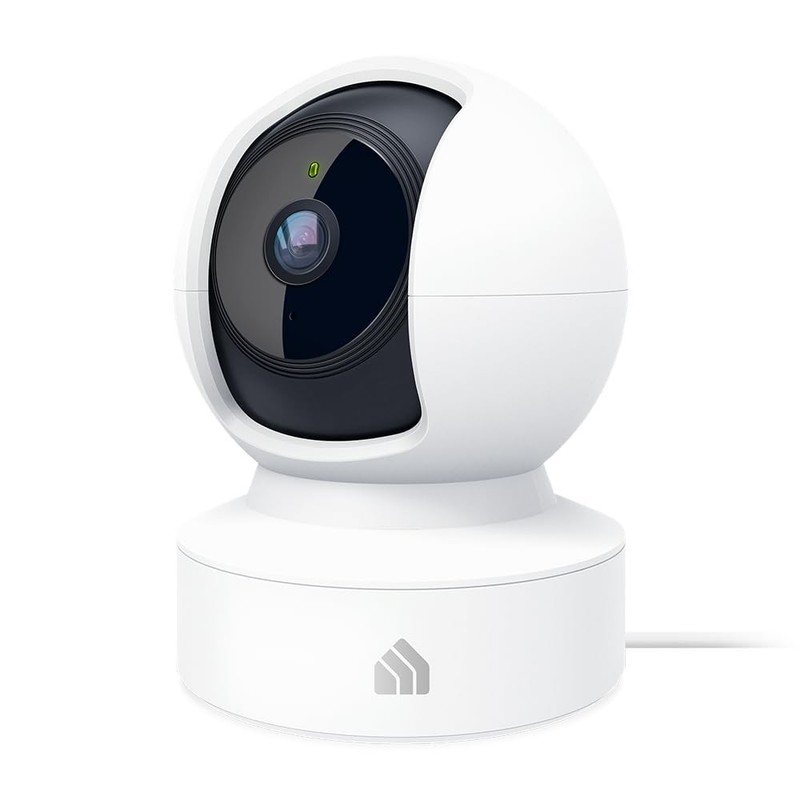 Kasa 2K+ Indoor Pan/Tilt Wired Security Camera – Wort Vision, Subscription-Free