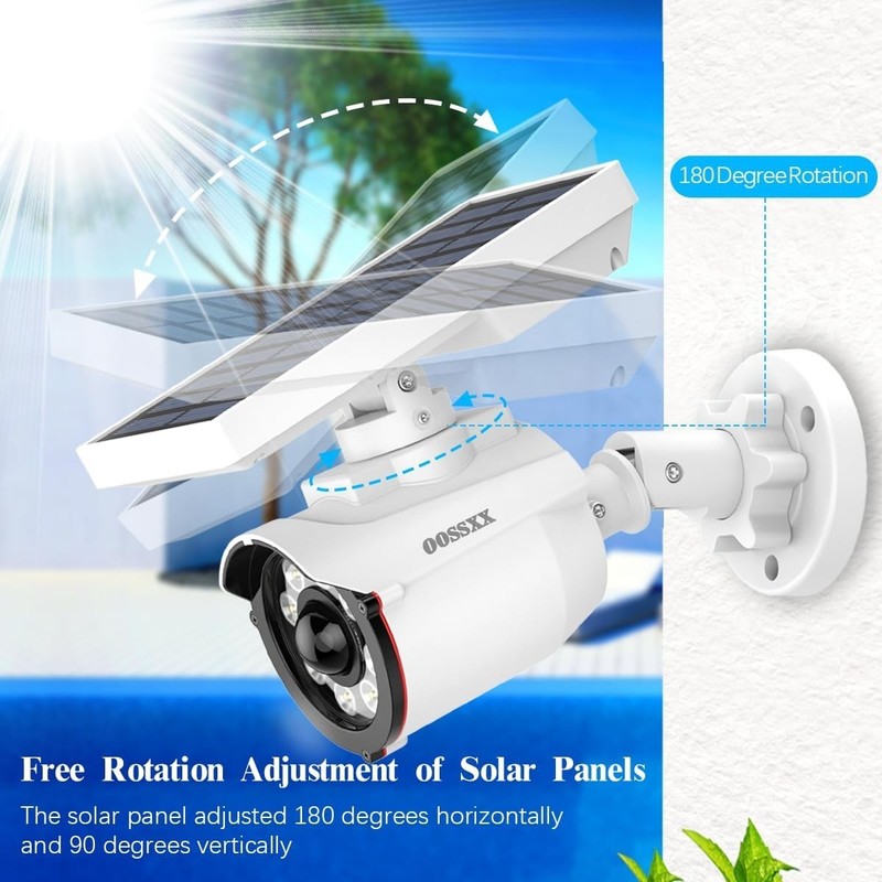 Solar Camera Security Outdoor - 100% Wire-Free Security Cameras Wireless Outdoor gallery