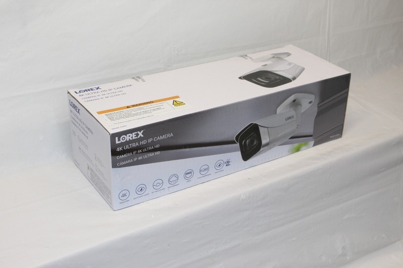 Lorex Fusion 4K IP Bullet Camera Wired Long Range IR Weatherproof Q32 gallery
