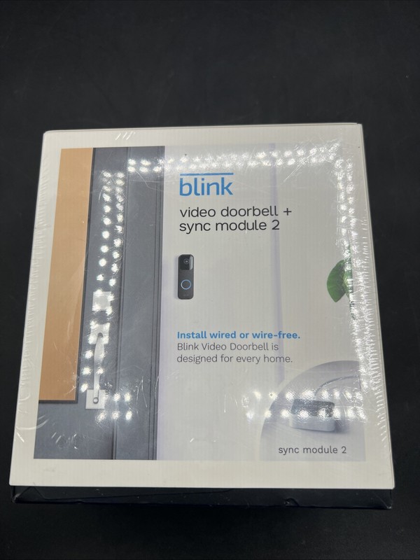 Blink Video Doorbell Plus Sync Module 2 - Battery or Wired -Smart Wi-Fi HD Video gallery
