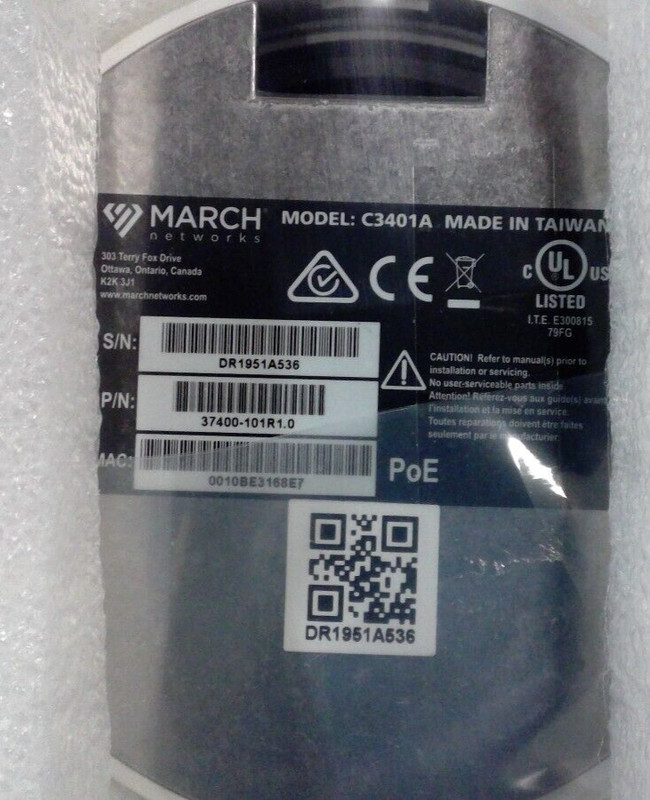 March Networks C3401 Network Camera gallery