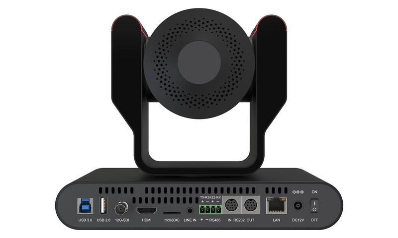 BZBGEAR 25X 4K HDMI 2.0/12G-SDI/USB 2.0/USB 3.0 Dante AV-H PTZ Camera/Black gallery