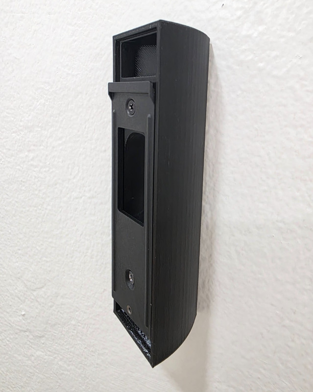 Ring Wired Doorbell Pro 3rd Gen Retinal 4K Angle Wedge Bracket Mount 15-90 Deg gallery