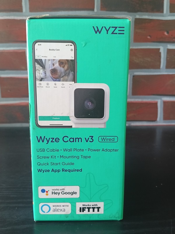 Wyze WYZEC3L Cam v3 1080P Indoor/Outdoor Security Cameras Color Night Vision gallery