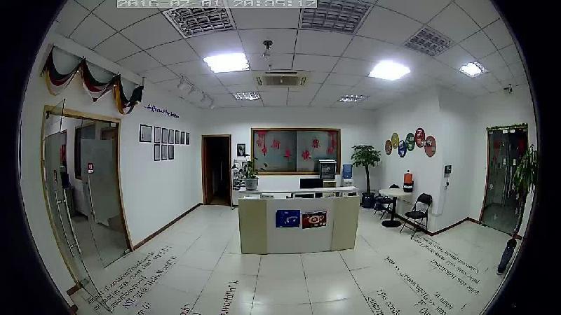 CAMERA + 8GB FULLHD ROTATING WIFI IP CAMERA HD 720P WIRELESS LED IR LAN 360° gallery