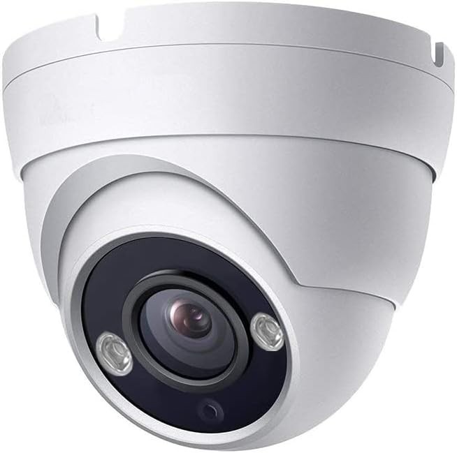 High-Definition 5MP Coax Dome Security Camera - 65ft Night Vision, Metal Housing gallery