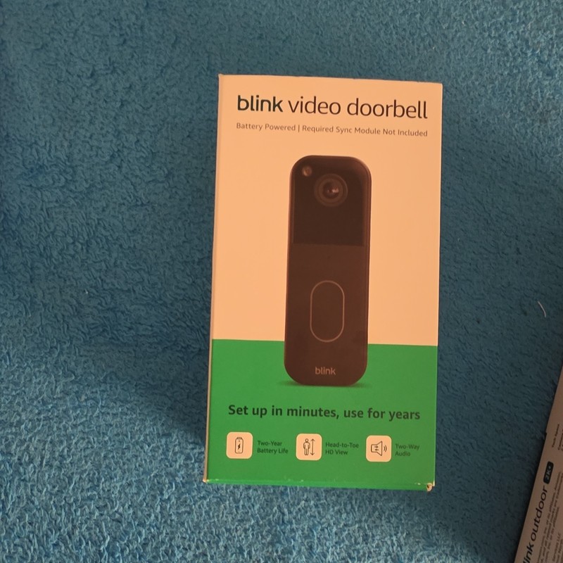 NEW Blink - Outdoor 2K+ Wireless Camera System, 2K video, PLUS FREE DOORBELL gallery