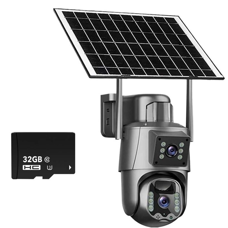 Home Security Solar Camera WiFi AI Human Detection Night Vision Surveillance LOT