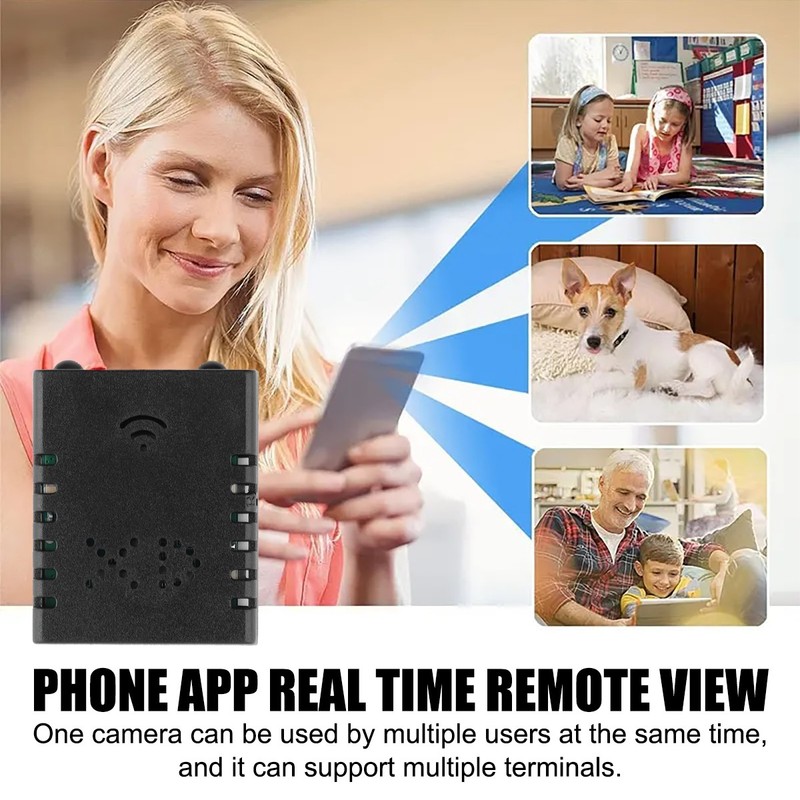 Mini WiFi Security Camera iWFCam App Night Vision Motion Detection USB Powered gallery