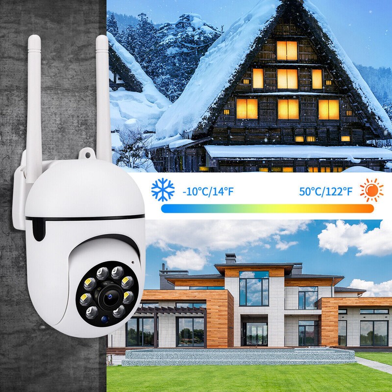 5G Wifi Wireless Security Camera System Outdoor Home PIR Night Vision Cam 1080P gallery