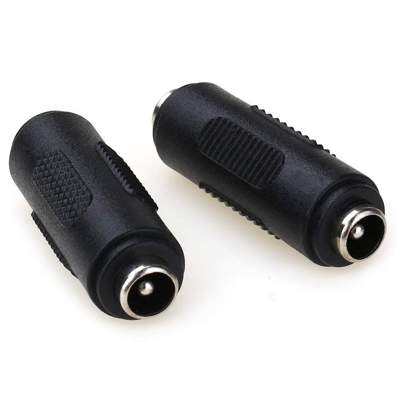 MOBOREST 12V 5.5mm x 2.1mm DC Power x 5.5mm, Female to -2PCS gallery