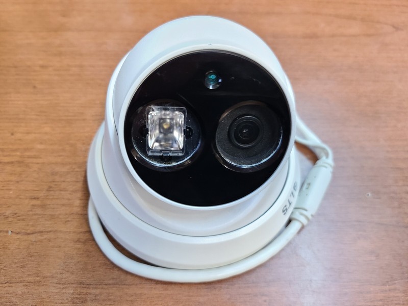 LTS CMIP1142W-28 4.1MP 2.8MM HD IR PoE TURRET NETWORK IP SECURITY CAMERA AS-IS!!