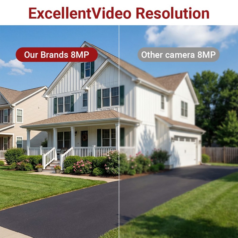 Vikylin 4K 8MP 5X Zoom PTZ POE IP Camera Full Color IR LED Dual Light RTSP Onvif gallery