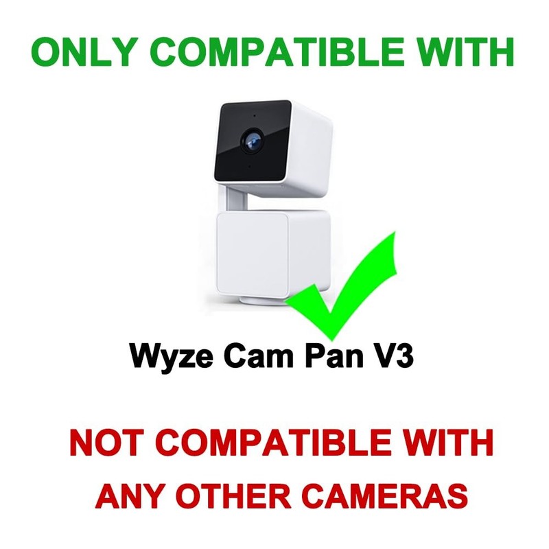 2 PCS 26FT Power Extension Cable For Wyze Cam Pan v3 Weatherproof Micro USB gallery