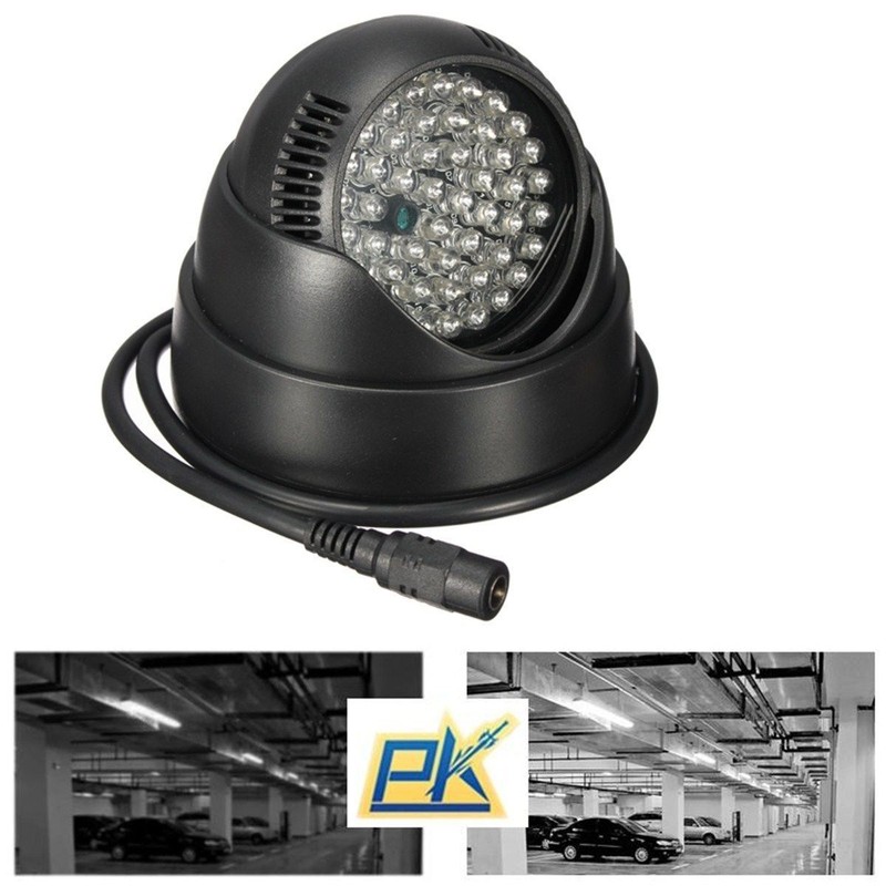 IR INFRARED 48 LED ILLUMINATOR CCTV SECURITY VISION LIGHT NIGHT CAMERA CCD CMOS gallery