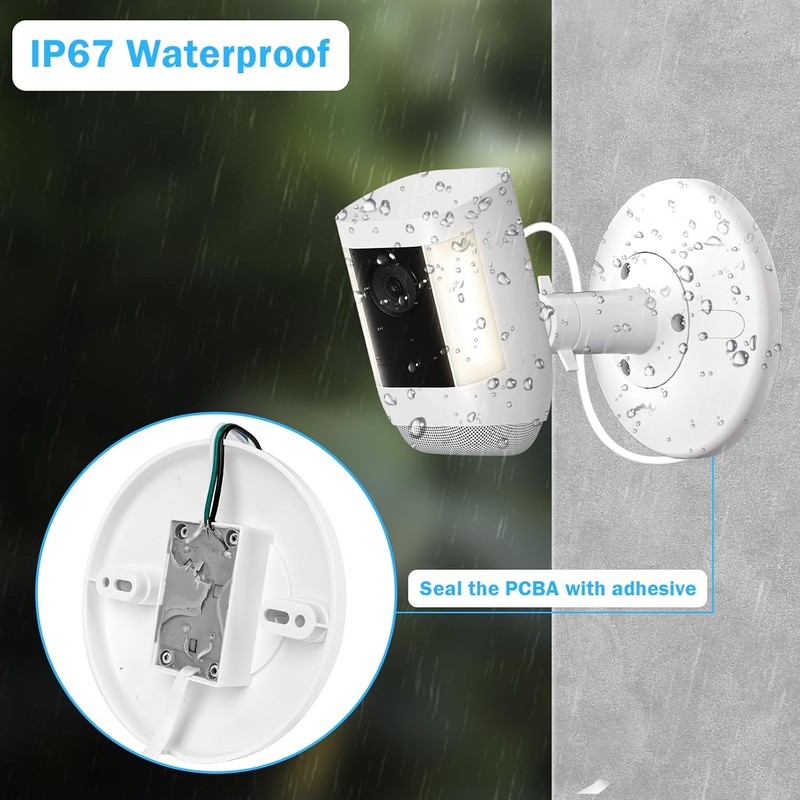 Ring Cam Hardwiring Kit for Outdoor Cam Plus Stick Up Cam Spotlight Cam Pro gallery