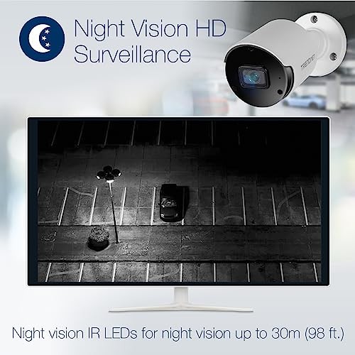 5MP H265 PoE Bullet Security Camera Night Vision 100ft Indoor Outdoor IP66 gallery