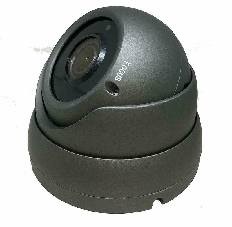 1080P Security Camera 2.8-12mm Varifocal Dome HD TVI CVI AHD CVBS Black Color gallery