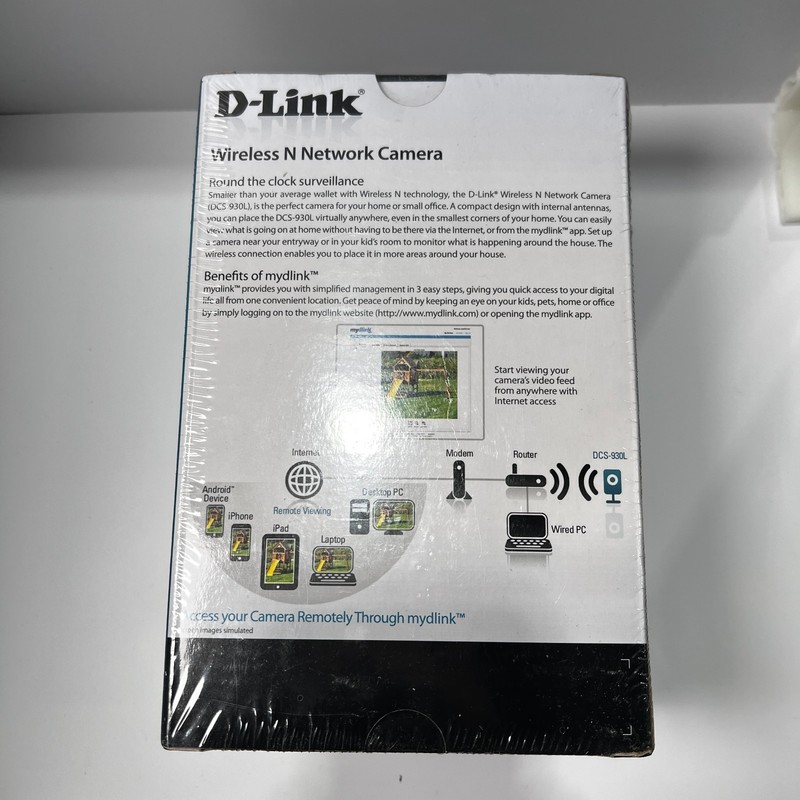 D-Link DCS-930L Wireless N Network Camera Cloud Remote DIY Sealed New gallery