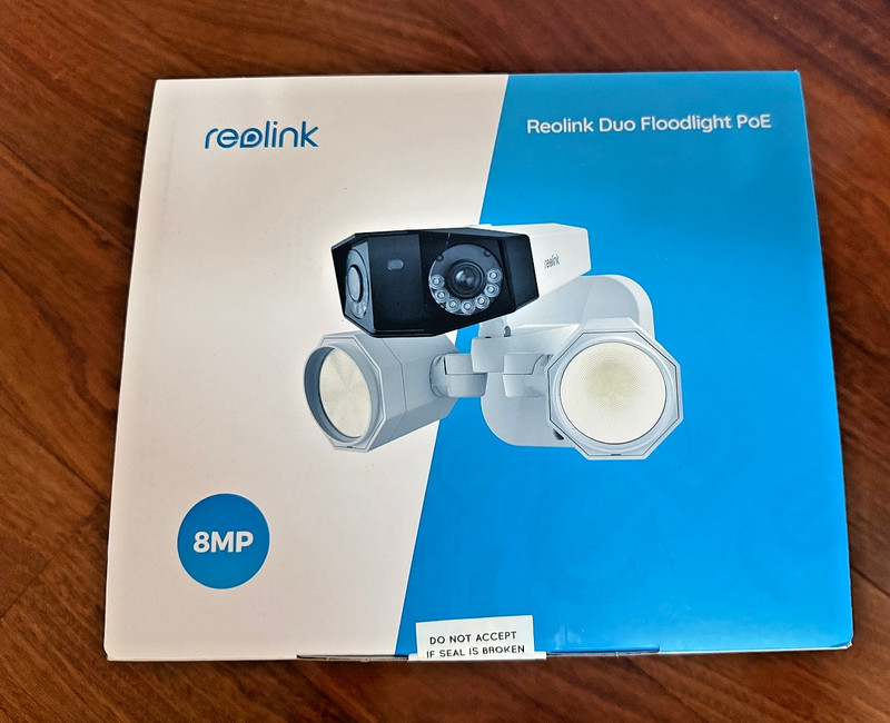 BRAND NEW Reolink Duo 4K PoE WIRED Floodlight Camera 180View Dual-Lens 2Way Talk
