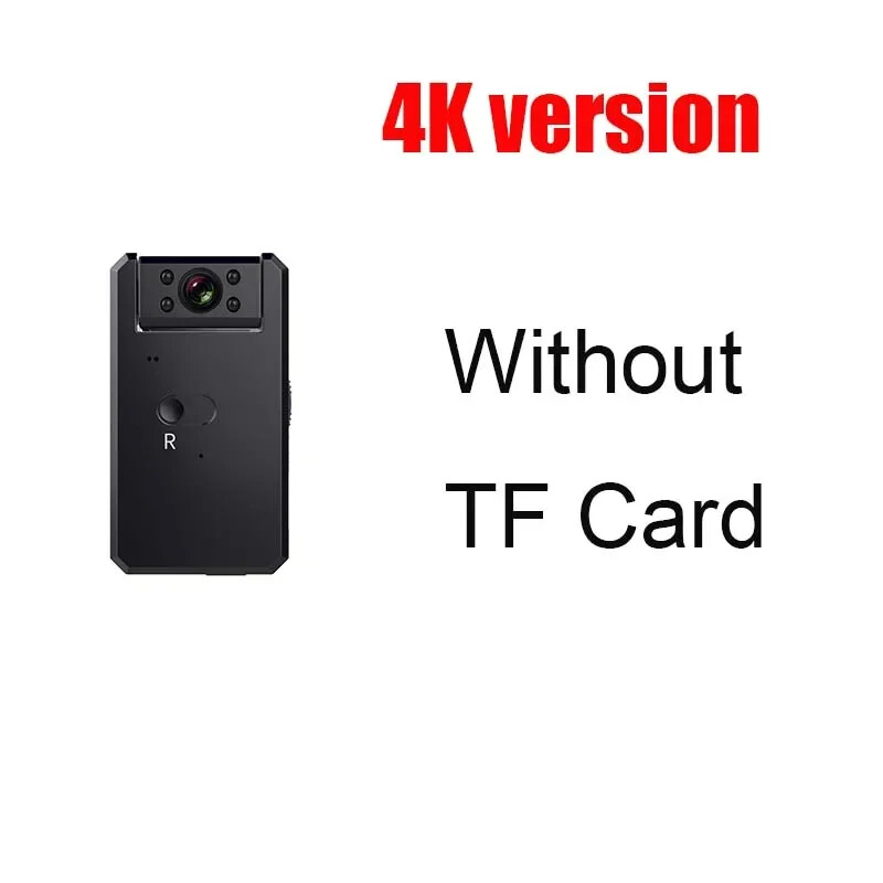 4KHD Mini Camera WiFi Smart Wireless Camcorder IP Hotspot HD Night Vision Video