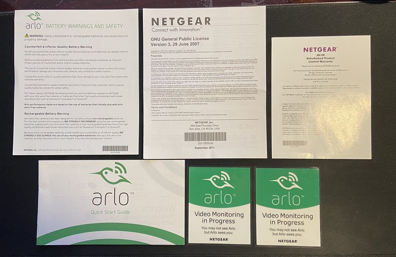 [W BATTERIES] Arlo HD Wireless (4x) Security Camera by Netgear (VMS3430-100NAR) gallery