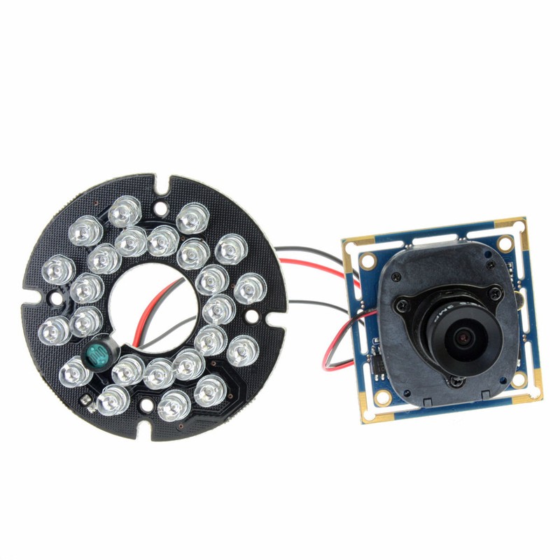 HD USB Camera Module 720P Webcam w/ Audio IR LED 12mm Lens Wecamera Night Vision gallery