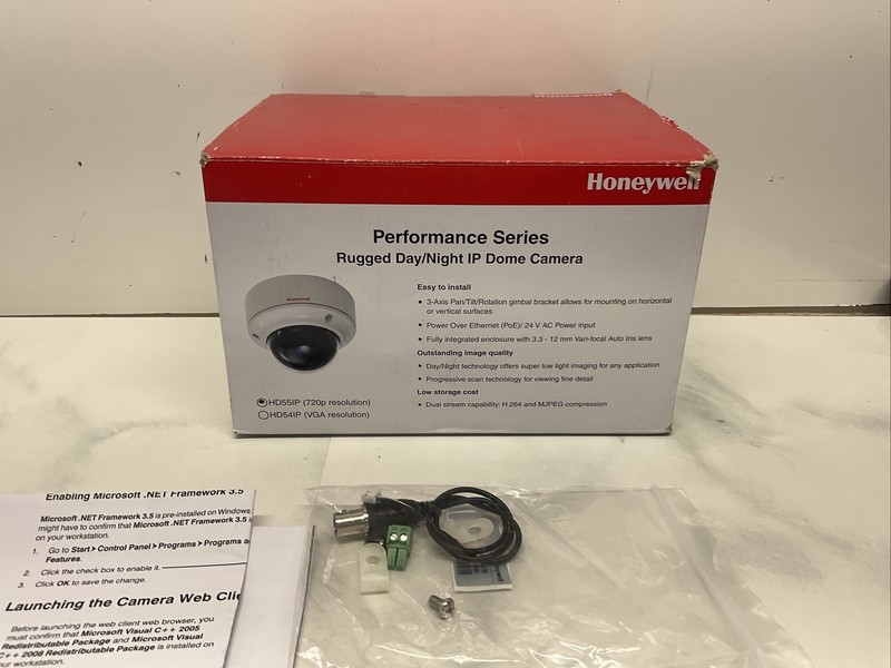 HD55IP, HONEYWELL IP DOME CAMERA, 720P, DN, NTSC. i-11 gallery