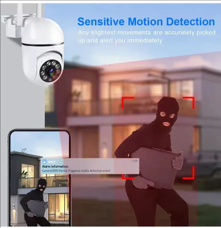 A7 WiFi IP Camera Outdoor HD Security CCTV Color Night Vision 2-Way Audio gallery