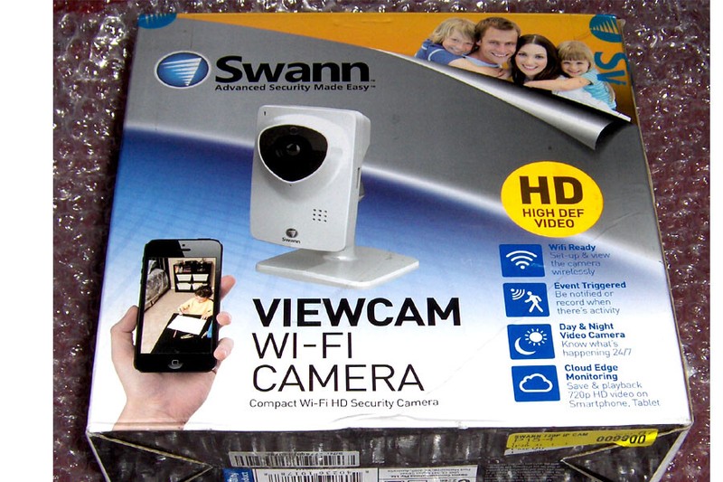 Swann Viewcam Compact Wi-Fi HD 24/7 Advanced Security Camera