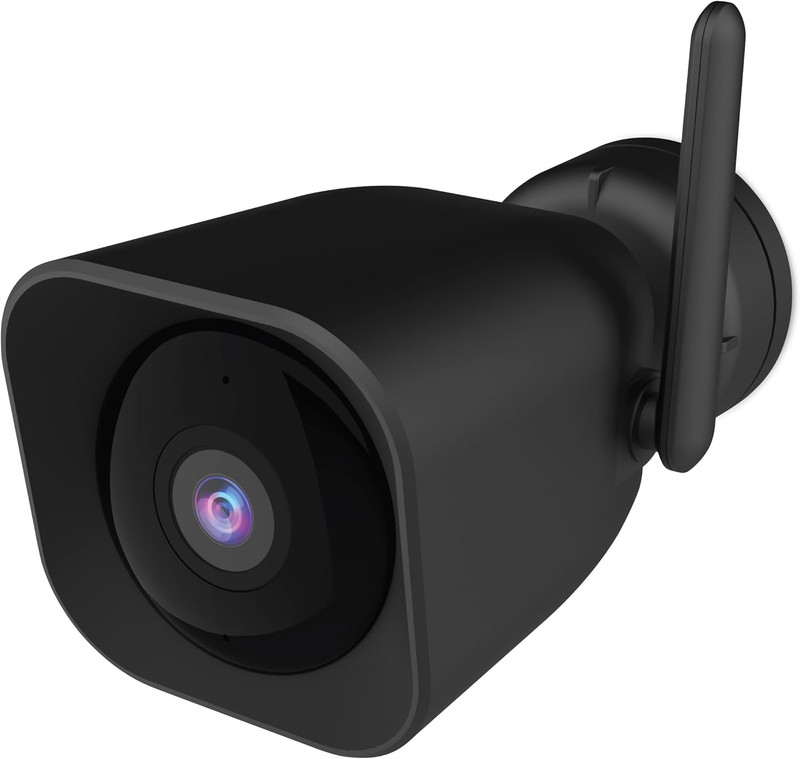 Plug-In Outdoor Security Camera, 2K HD, Advance Motion Detection, 2.4Ghz Wi-Fi, gallery