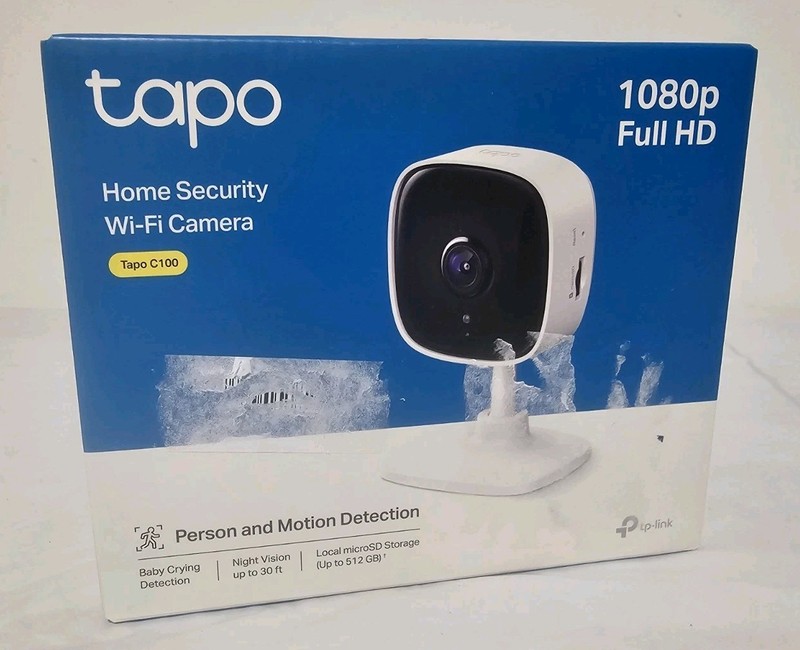 TP-Link Tapo C100 1080p Wi-Fi Home Security Camera Night Vision New Other gallery