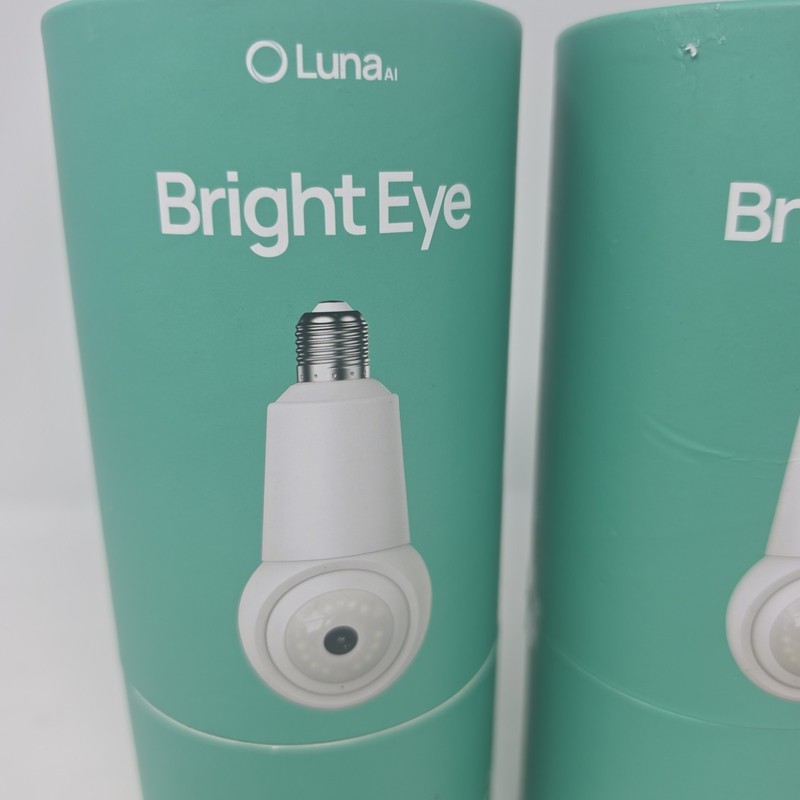 Luna Bright Eye HD Bulb Camera Wireless Night Vision Wi-Fi Lot Of 2 gallery