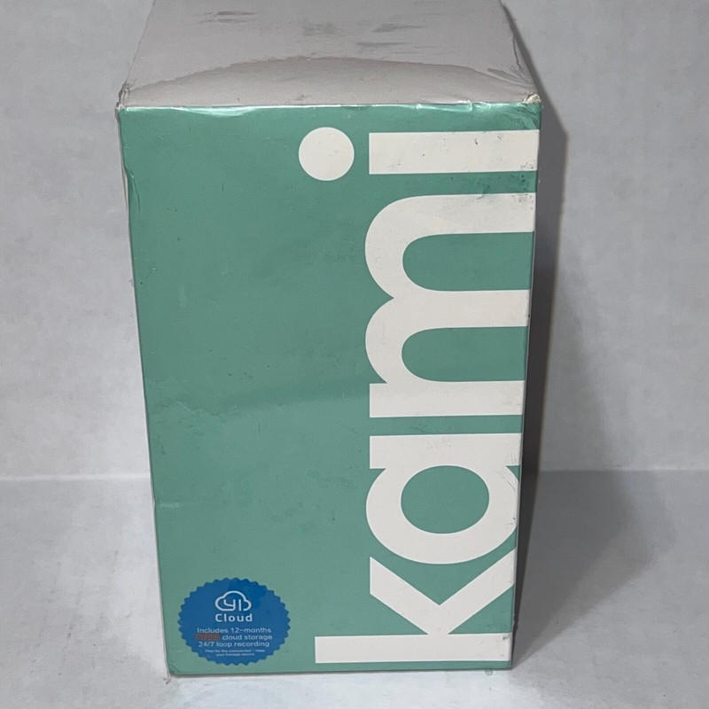KAMI YYS.3218 Indoor Motion Activated 1080P WIFI Security Camera NEW SEALED.