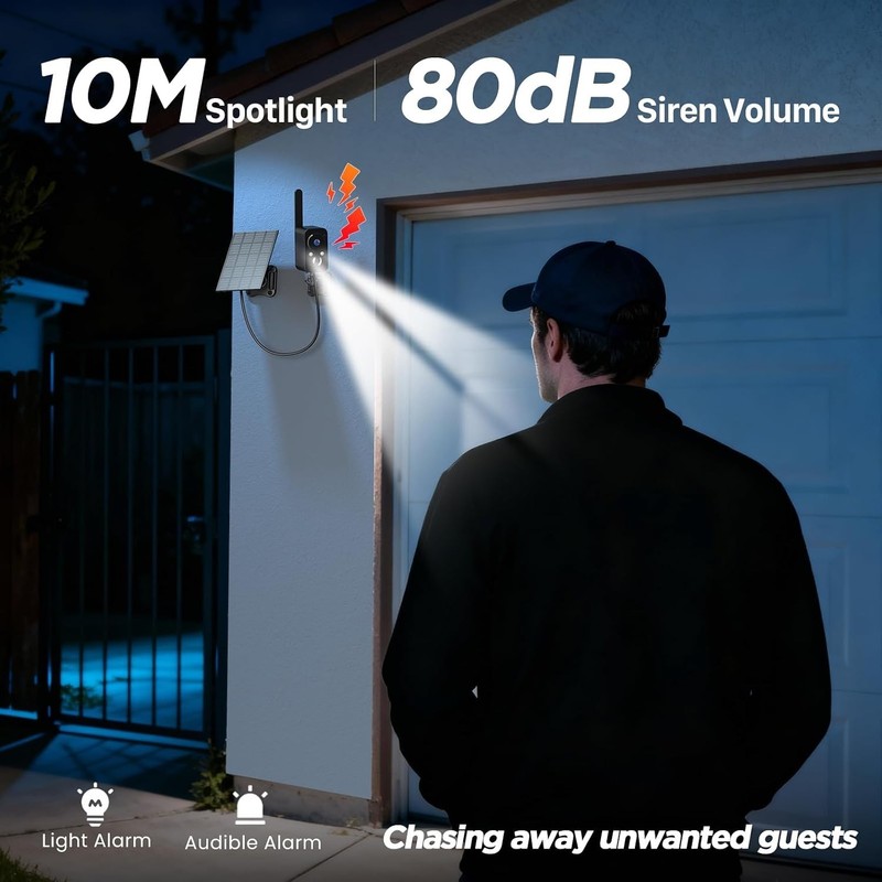 4G SIM Wireless Camera | PIR Motion Sensor, Night Vision gallery