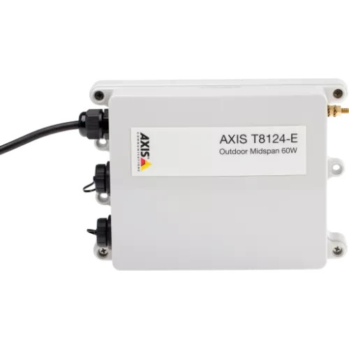 AXIS T8124-E (5031-241) – Outdoor ready IP66-rated midspan for Q60-E CCTV