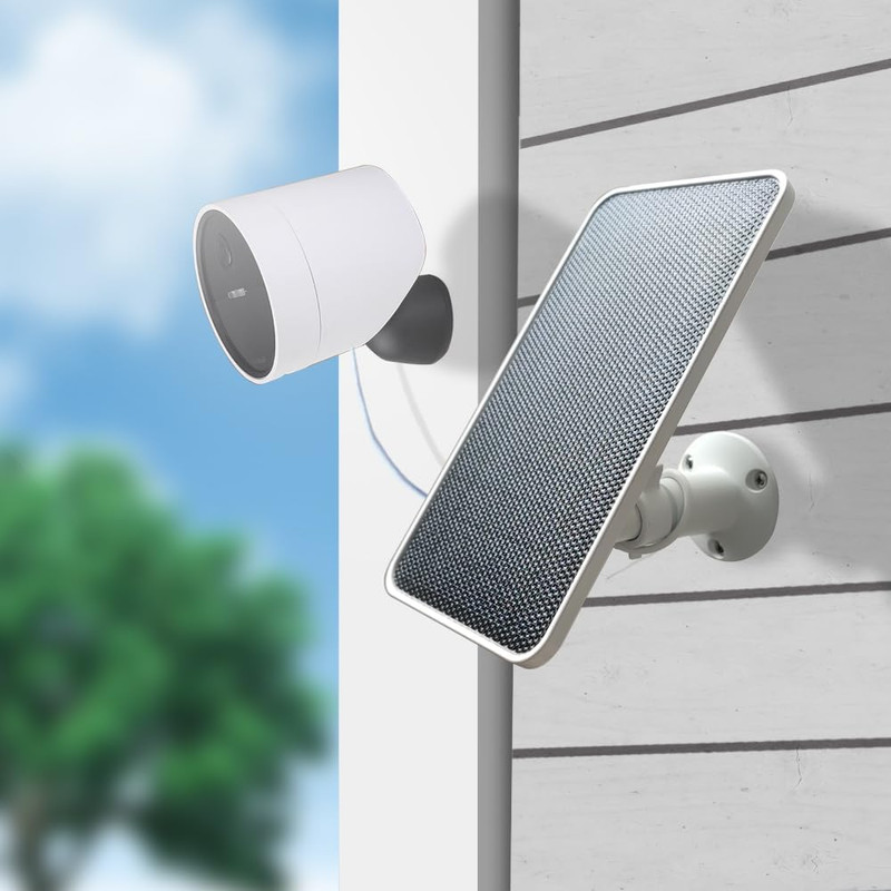 Solar Panel for Simplisafe Outdoor Security Camera and Series 2, Waterproof Sola gallery