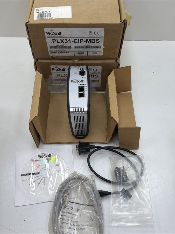 PROSOFT PLX31-EIP-MBS ETHERNET/IP TO MODBUS SERIAL INDUSTRIAL GATEWAY