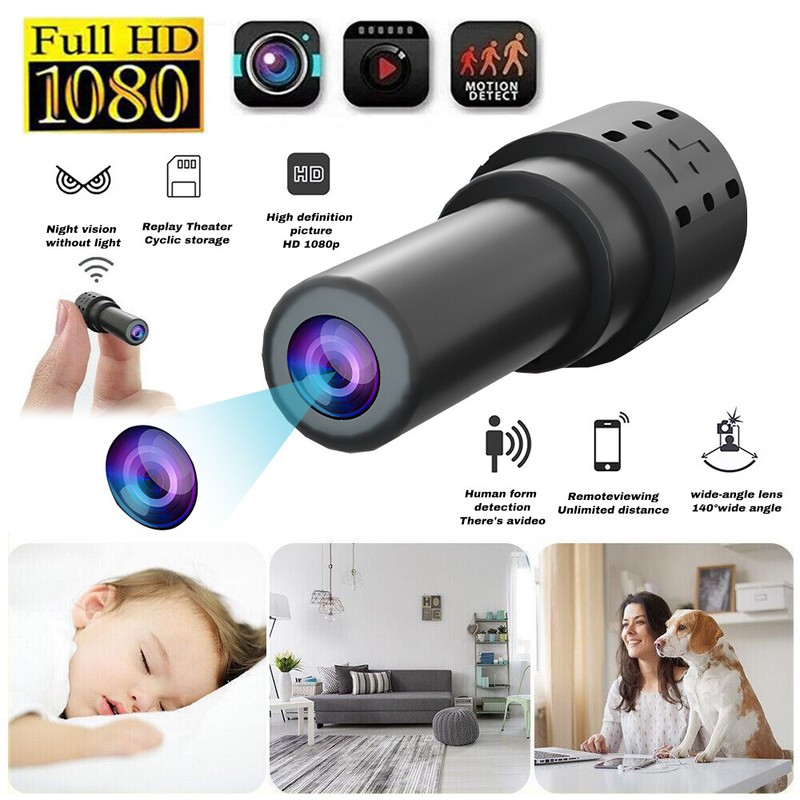 Mini WiFi Camera Wireless 1080P HD Night Cam USB Powered Home Security Camcorder gallery
