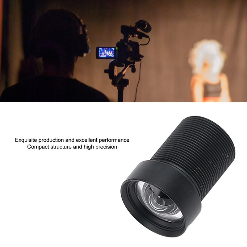 Single Board Lens 3.6mm 5MP High Definition Precise Wide Angle M12x0.5mm Base IP gallery